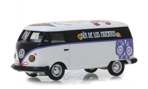 Diecast model cars Volkswagen T1 Base Panel Van Dia de los Muertos 1/64 Greenlight