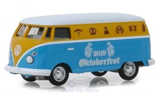 Diecast model cars Volkswagen T1 Base Panel Van Oktoberfest 2019 1/64 Greenlight