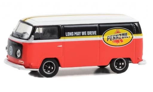Diecast model cars Volkswagen T2 A Van Pennzoil 1969 1/64 Greenlight