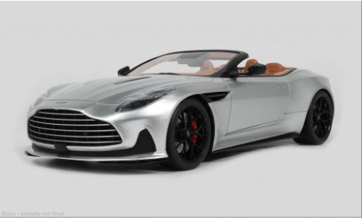 Diecast model cars Aston Martin DB12 coupe 2 silver 2023 1/18 GT Spirit