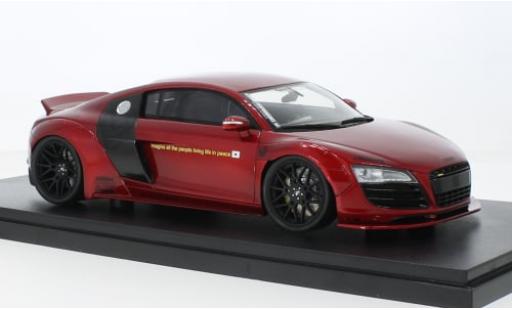 Diecast model cars Audi R8 gt LB-Works metallise red 2022 1/18 GT Spirit