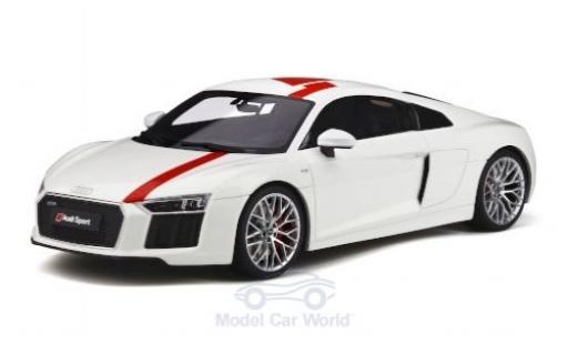 Diecast model cars Audi R8 v10 rws white 2018 1/18 GT Spirit
