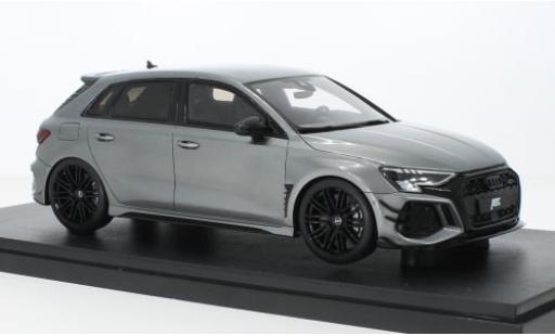 Diecast model cars Audi RS3 rs3-r -R metallise grey 1/18 GT Spirit