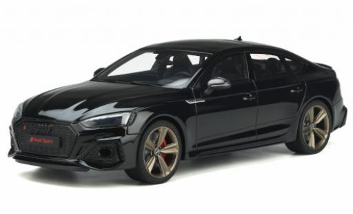 Diecast model cars Audi RS5 sportback (B9) black 2020 1/18 GT Spirit