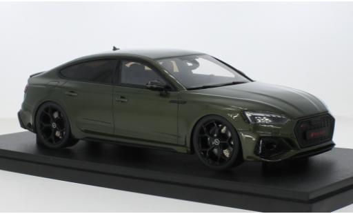 Diecast model cars Audi RS5 competition green 2023 1/18 GT Spirit