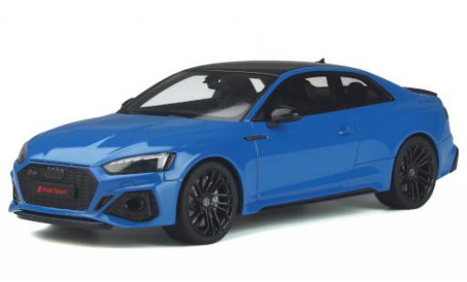 Diecast model cars Audi RS5 (f5) Coupe blue 2020 1/18 GT Spirit