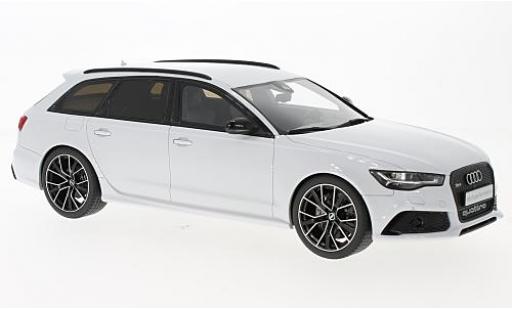 Diecast model cars Audi RS6 avant performance (C7) grey 1/18 GT Spirit