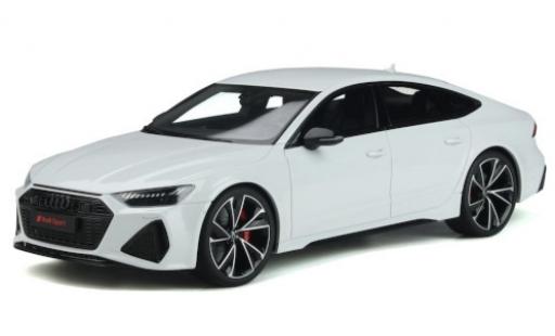 Diecast model cars Audi RS7 sportback (C8) white 2020 1/18 GT Spirit