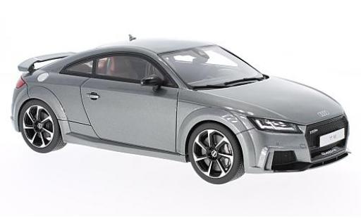 Diecast model cars Audi TT rs metallic grey 2016 1/18 GT Spirit