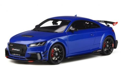 Diecast model cars Audi TT rs Performance Parts blue 1/18 GT Spirit