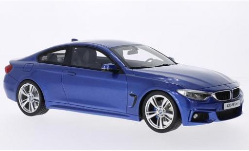 Diecast model cars Bmw 435 m-sport i metallic blue 1/18 GT Spirit