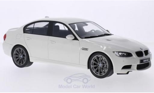 Diecast model cars Bmw M3 berline (E90) white 2008 1/18 GT Spirit