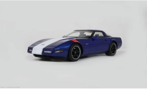 Diecast model cars Chevrolet Corvette Grand Sport (C4) Grand Sport blue/white 1996 1/18 GT Spirit