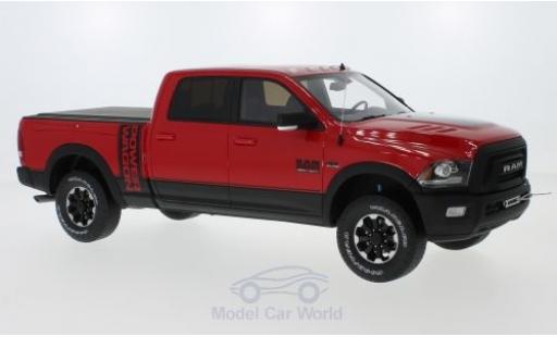 Diecast model cars Dodge RAM Power Wagon 2500 red 2017 1/18 GT Spirit