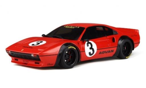 Diecast model cars Ferrari 308 GTB LB Works red 1/18 GT Spirit