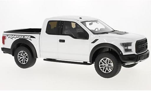 Diecast model cars Ford F-150 Raptor 50 white 2016 1/18 GT Spirit