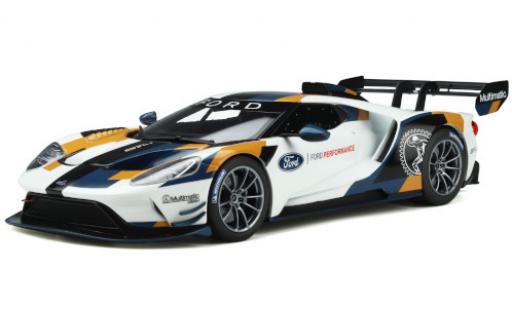 Diecast model cars Ford GT Berlinetta MK II Multimatic white/Dekor 2020 1/18 GT Spirit