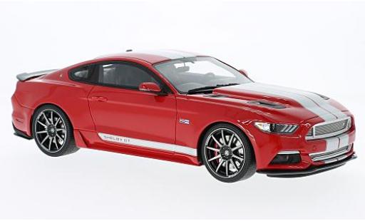 Diecast model cars Ford Mustang GT Shelby red/grey 1/18 GT Spirit