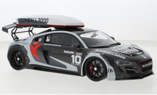 Diecast model cars Audi R8 gt spyder Body Kit Gumball 3000 black/D&Atilde;&copy;corer 2013 1/18 GT Spirit
