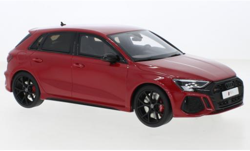 Diecast model cars Audi RS3 sportback red 1/18 GT Spirit