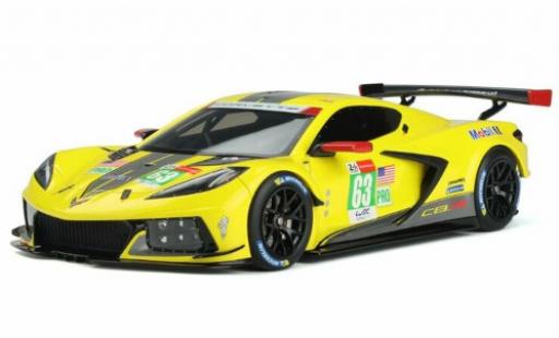 Diecast model cars Chevrolet Corvette course C8-R No.63 Racing 24h Le Mans 2021 1/18 GT Spirit