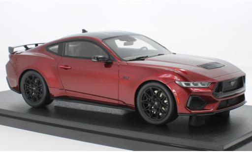 Diecast model cars Ford Mustang GT metallise red 2024 1/18 GT Spirit