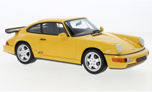 Diecast model cars Porsche 911 RS (964) America yellow 1 1/18 GT Spirit