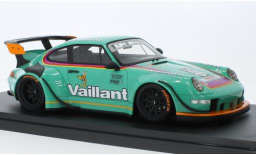 Diecast model cars Porsche 911 RWB la chaux Vaillant 2023 1/18 GT Spirit