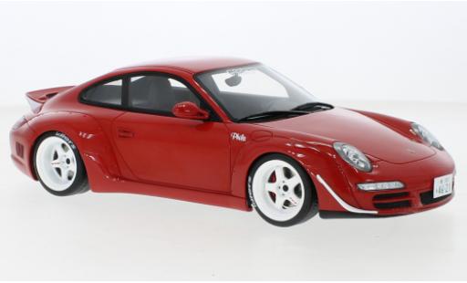 Diecast model cars Porsche 911 RWB red Aka Phila 2021 1/18 GT Spirit