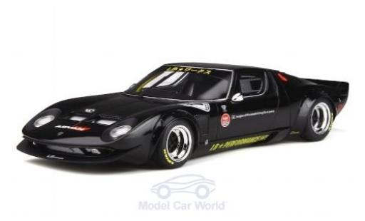 Diecast model cars Lamborghini Miura LB-Works black RHD 2008 1/18 GT Spirit