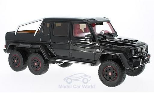 Diecast model cars Mercedes 700 G-Class 6x6 Brabus metallic black 1/18 GT Spirit