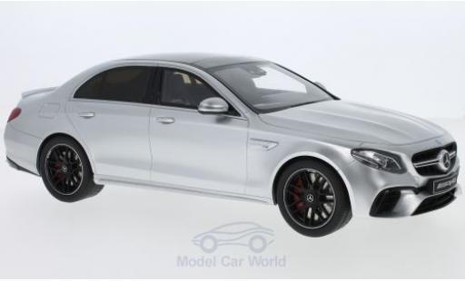 Diecast model cars Mercedes Classe E Base AMG E63 S grey 2017 1/18 GT Spirit