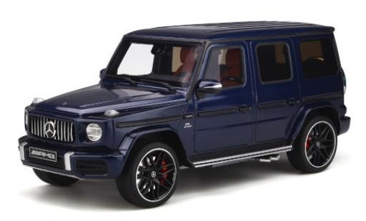 Diecast model cars Mercedes Classe G AMG G63 blue 2020 1/18 GT Spirit