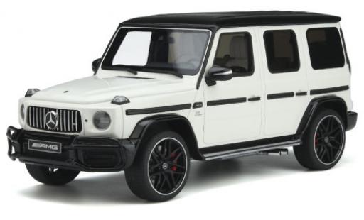 Diecast model cars Mercedes Classe G AMG G63 white/black 2018 1/18 GT Spirit