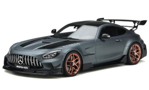 Diecast model cars Mercedes AMG GT Black Series matt-grey 2021 1/18 GT Spirit