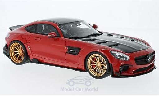 Diecast model cars Mercedes AMG GT Base Prior Design red/black 1/18 GT Spirit