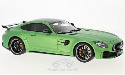 Diecast model cars Mercedes AMG GT GT R metallic green 2017 1/18 GT Spirit