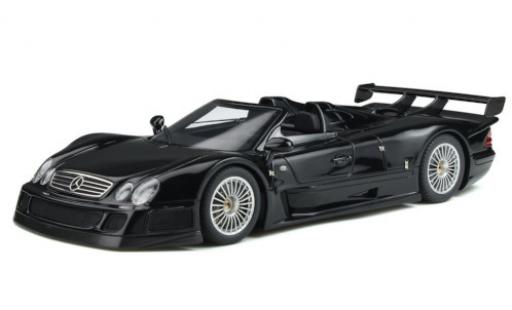 Diecast model cars Mercedes CLK GTR Roadster black 1998 1/18 GT Spirit