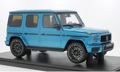 Diecast model cars Mercedes Classe G AMG G63 blue 2024 1/18 GT Spirit
