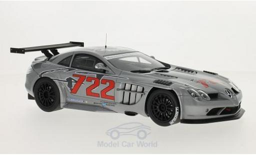Diecast model cars Mercedes SLR 722 GT McLaren metallic grey/Dekor 1/18 GT Spirit