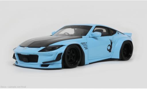 Diecast model cars Nissan Fairlady Z RZ34 blue 2025 1/18 GT Spirit