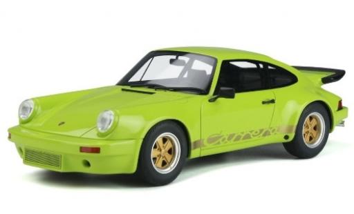 Diecast model cars Porsche 911 RS 3.0 green/Dekor 1974 1/18 GT Spirit