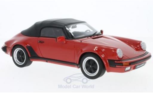 Diecast model cars Porsche 911 Speedster 3.2 red 1989 1/18 GT Spirit