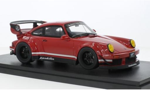 Diecast model cars Porsche 911 RWB red Painkiller 1/18 GT Spirit