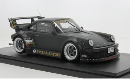 Diecast model cars Porsche 911 RWB (964) black Stella Artois 2010 1/18 GT Spirit