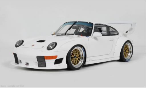 Diecast model cars Porsche 911 GT2 Evo white 1995 1/18 GT Spirit