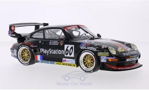 Diecast model cars Porsche 911 GT2 (993) LM No.60 Larbre Competition Playstation 24h Le Mans 1998 J-P.Jarier/C.Rosenblad/R.Donovan 1/18 GT Spirit
