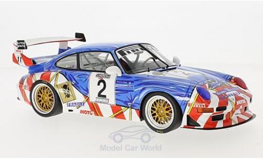 Diecast model cars Porsche 911 GT2 (993) No.2 GT Championship Le Mans 1998 J-P.Jarier/F.Lafon 1/18 GT Spirit