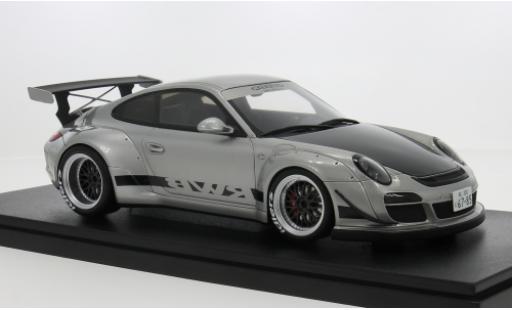 Diecast model cars Porsche 911 RWB silver Abu 2024 1/18 GT Spirit