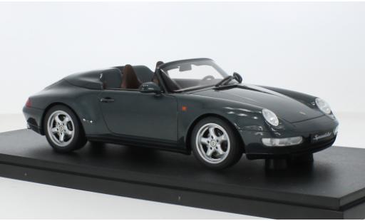Diecast model cars Porsche 911 Speedster green 1/18 GT Spirit